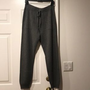 Cashmere sweatpants!
